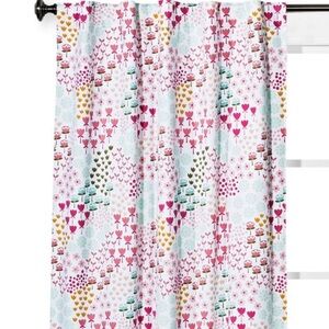 Target Pillowfort Floral Patterned Curtains